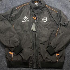 Volvo Jacket Mens 2XL Black VISTA World Championship Windbreaker Full Zip Logo